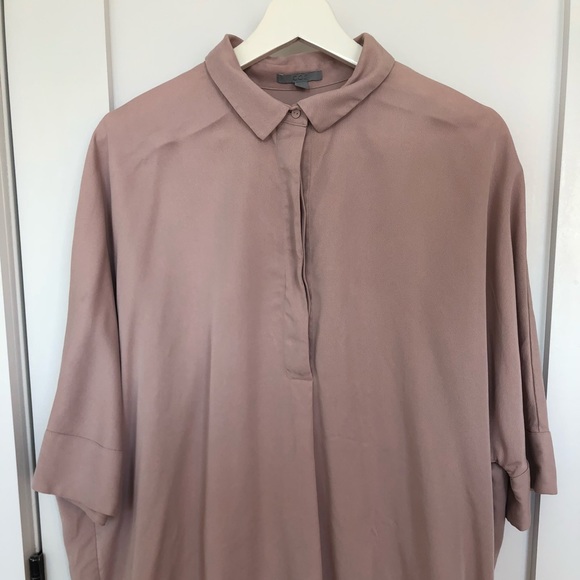 COS Tops - Boxy 3/4 COS shirt in dusty rose